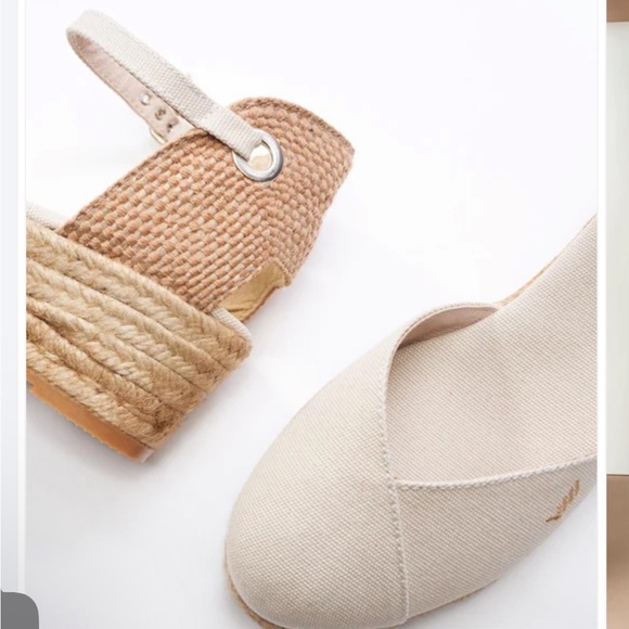 Viscata wedge shoes new  size 5 espadrille - Picture 4 of 7